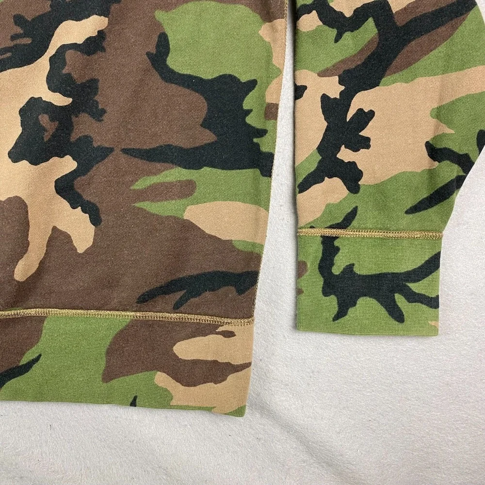 Polo Ralph Lauren Sportsman Mens Sweatshirt XXL 2XL Respect The Wildlife Camo